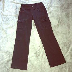 EUC Black Fleece Athleta Winter Cargo Pants - XS